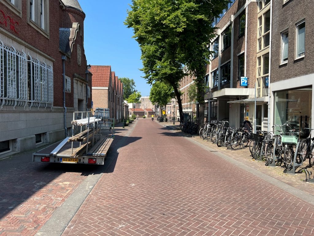 een foto van de straat Heul in Alkmaar